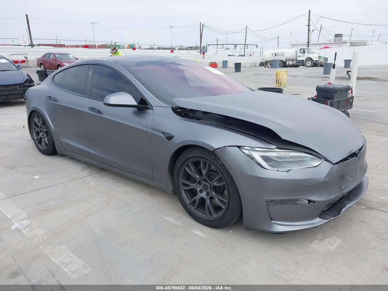 5YJSA1E62MF****** · 2021 TESLA MODEL S PLAID TRI MOTOR ALL-WHEEL DRIVE
