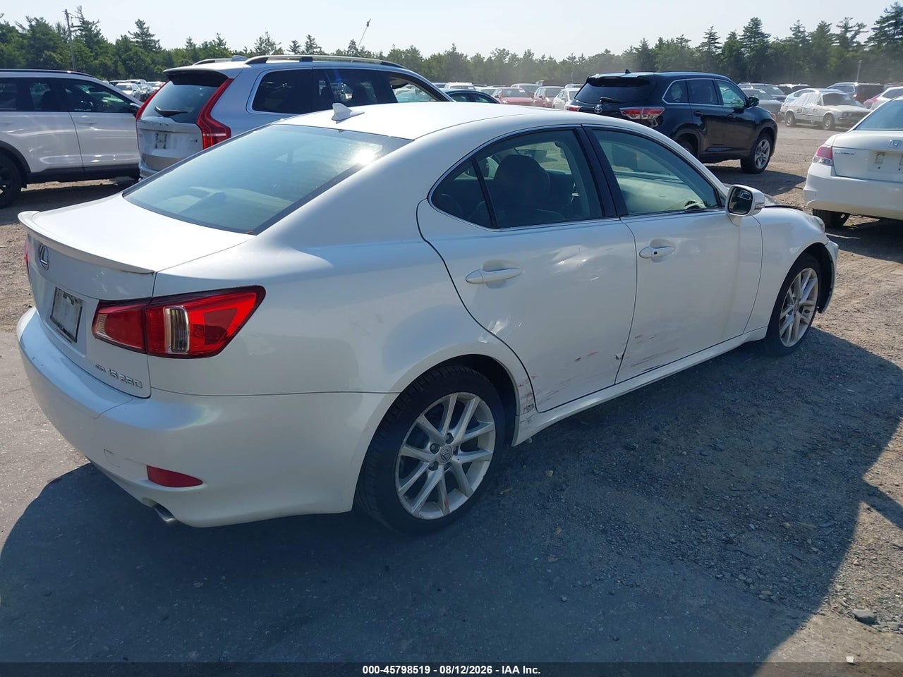 2012 LEXUS IS 250   · 4/11