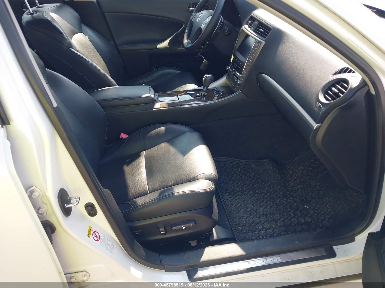 2012 LEXUS IS 250   · 5/11