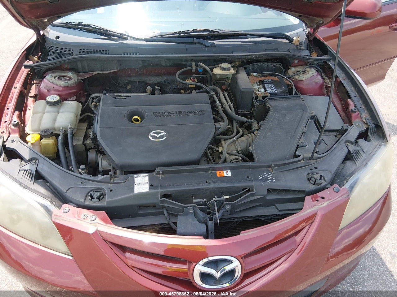 JM1BK323681****** · 2008 MAZDA MAZDA3 S SPORT · 10/11