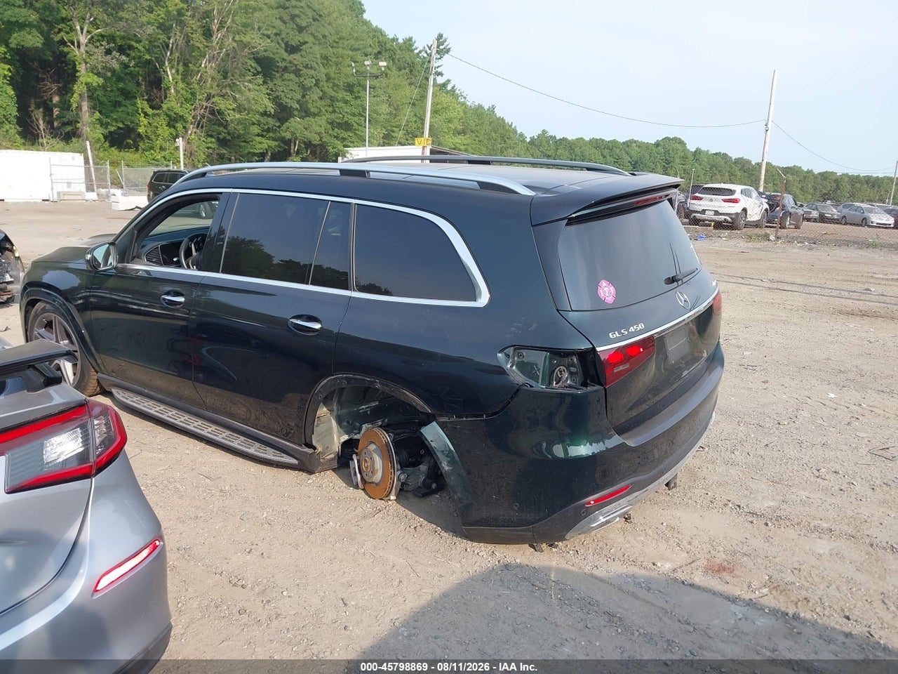 2025 MERCEDES-BENZ GLS 450 4MATIC · 3/4