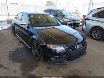 WAUDGAFL4BA****** · 2011 AUDI S4 3.0 PREMIUM PLUS