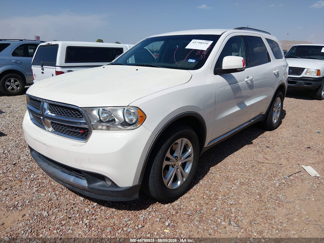 1D4RD4GG2BC****** · 2011 DODGE DURANGO CREW · 2/11