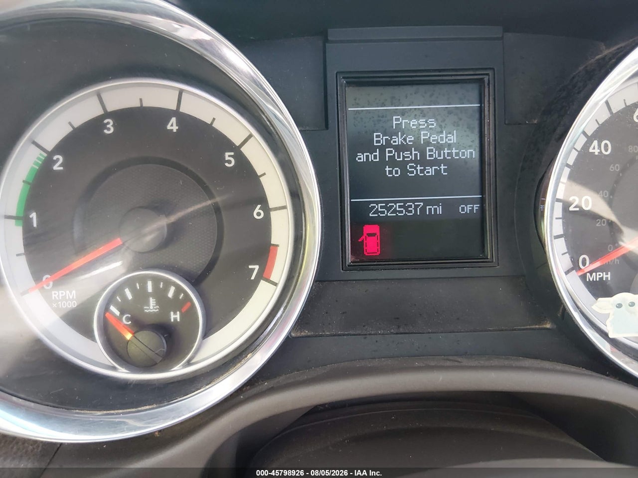 1D4RD4GG2BC****** · 2011 DODGE DURANGO CREW · 7/11