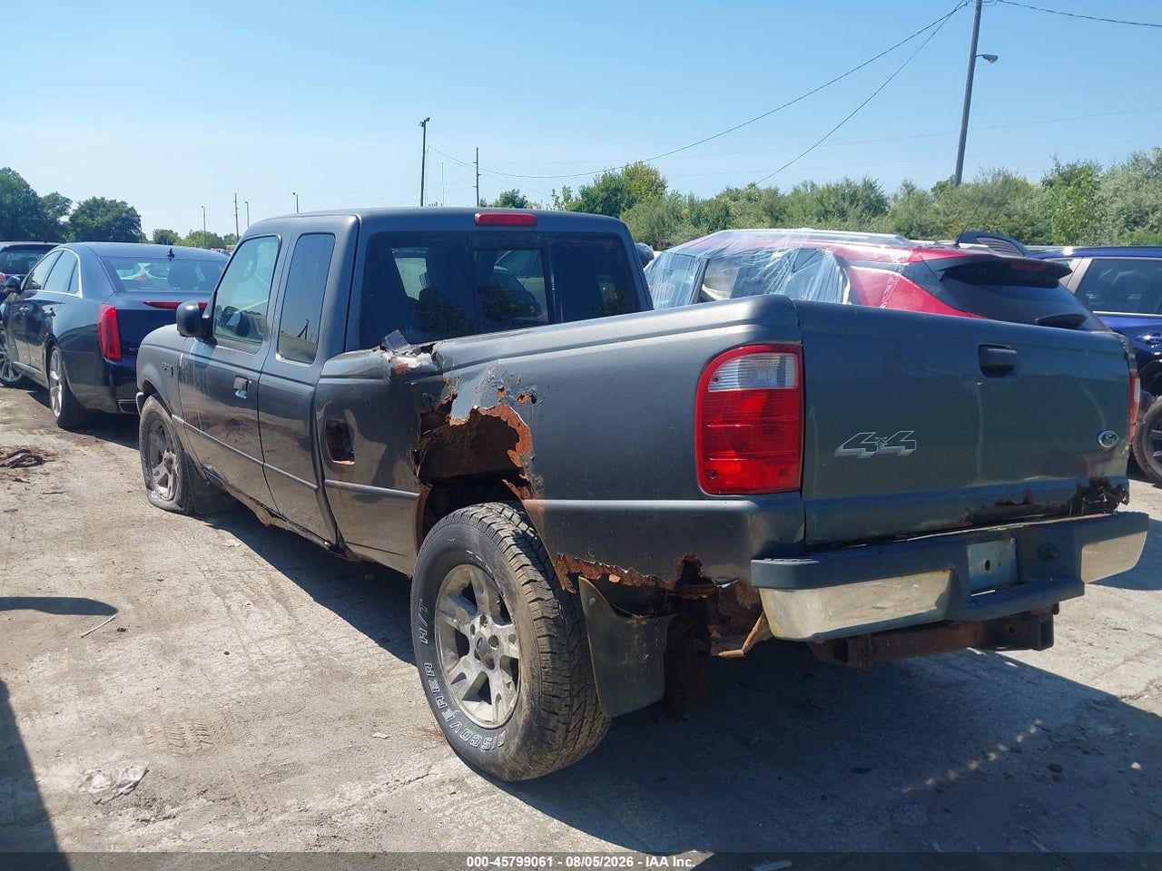 1FTZR45E74P****** · 2004 FORD RANGER · 3/11
