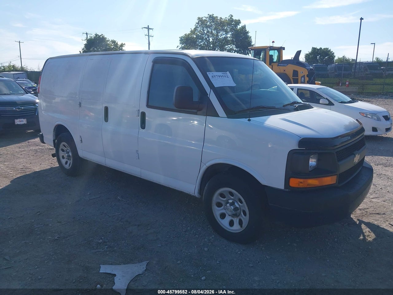 1GCSGAF40B1****** · 2011 CHEVROLET EXPRESS 1500 WORK VAN