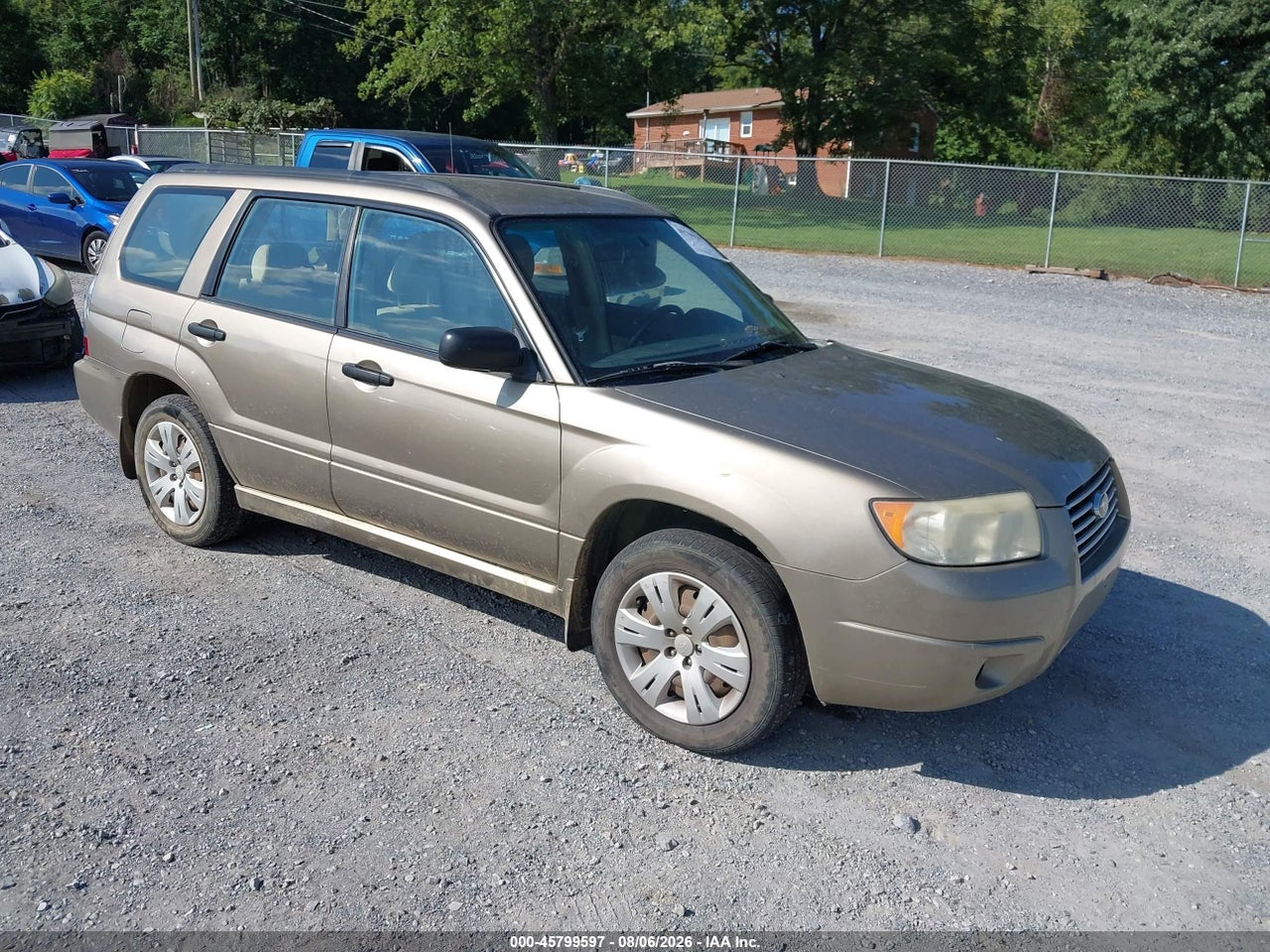 JF1SG63628H****** · 2008 SUBARU FORESTER 2.5X
