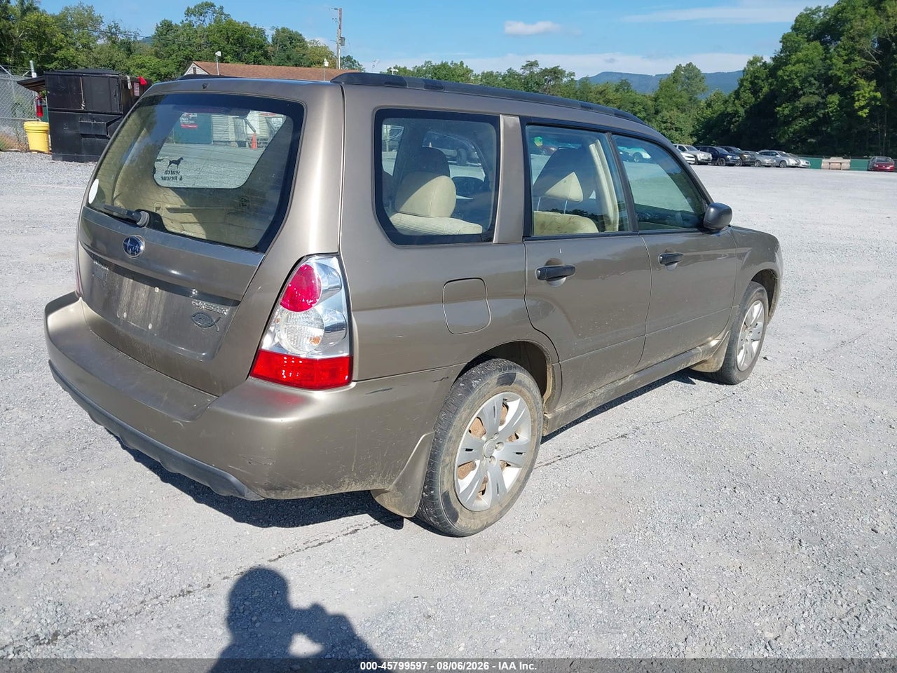 2008 SUBARU FORESTER 2.5X · 4/11