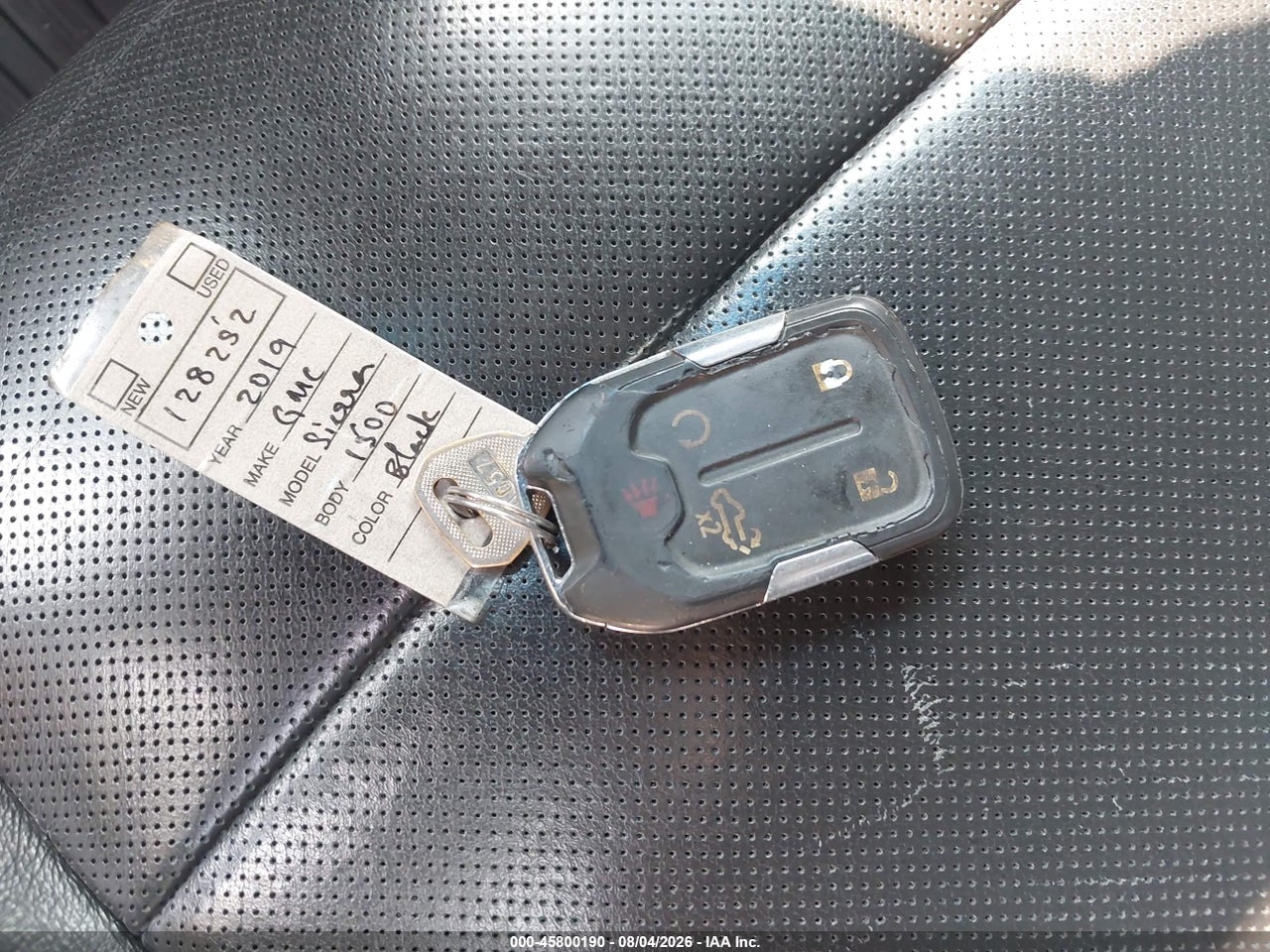 1GTU9DED6KZ****** · 2019 GMC SIERRA 1500 SLT · 11/11