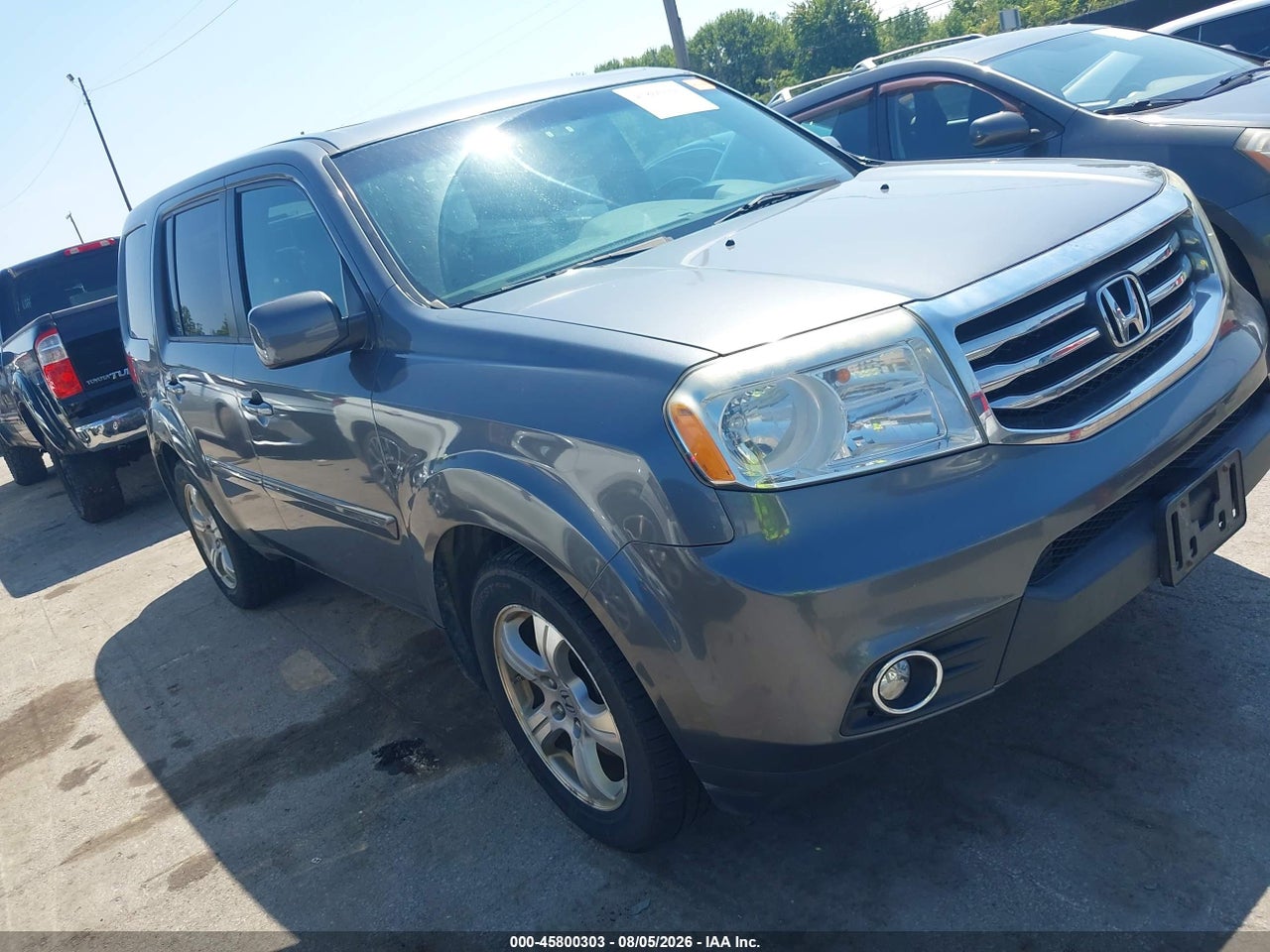 5FNYF4H66DB****** · 2013 HONDA PILOT EX-L