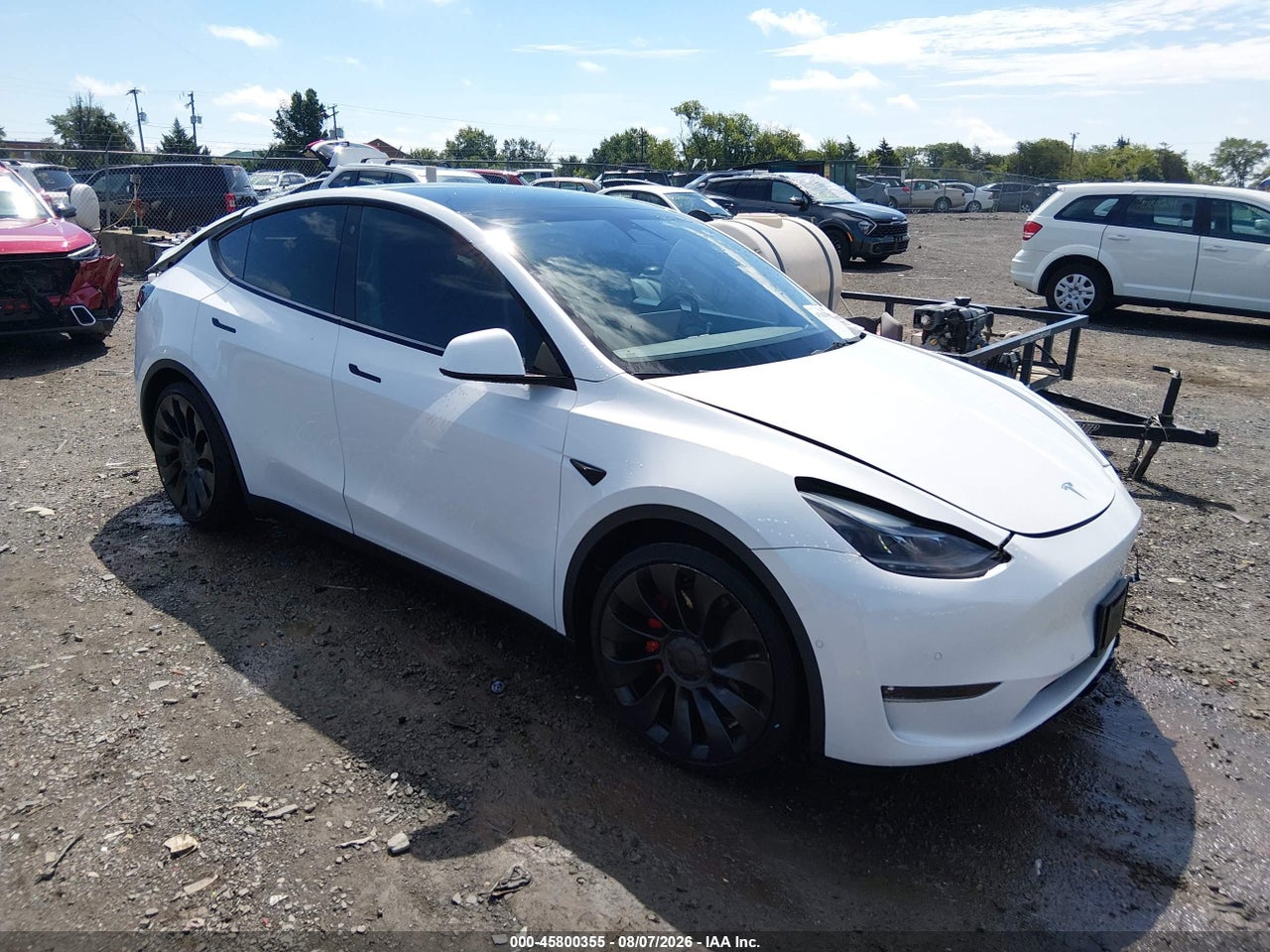 7SAYGDEF4NF****** · 2022 TESLA MODEL Y PERFORMANCE DUAL MOTOR ALL-WHEEL DRIVE