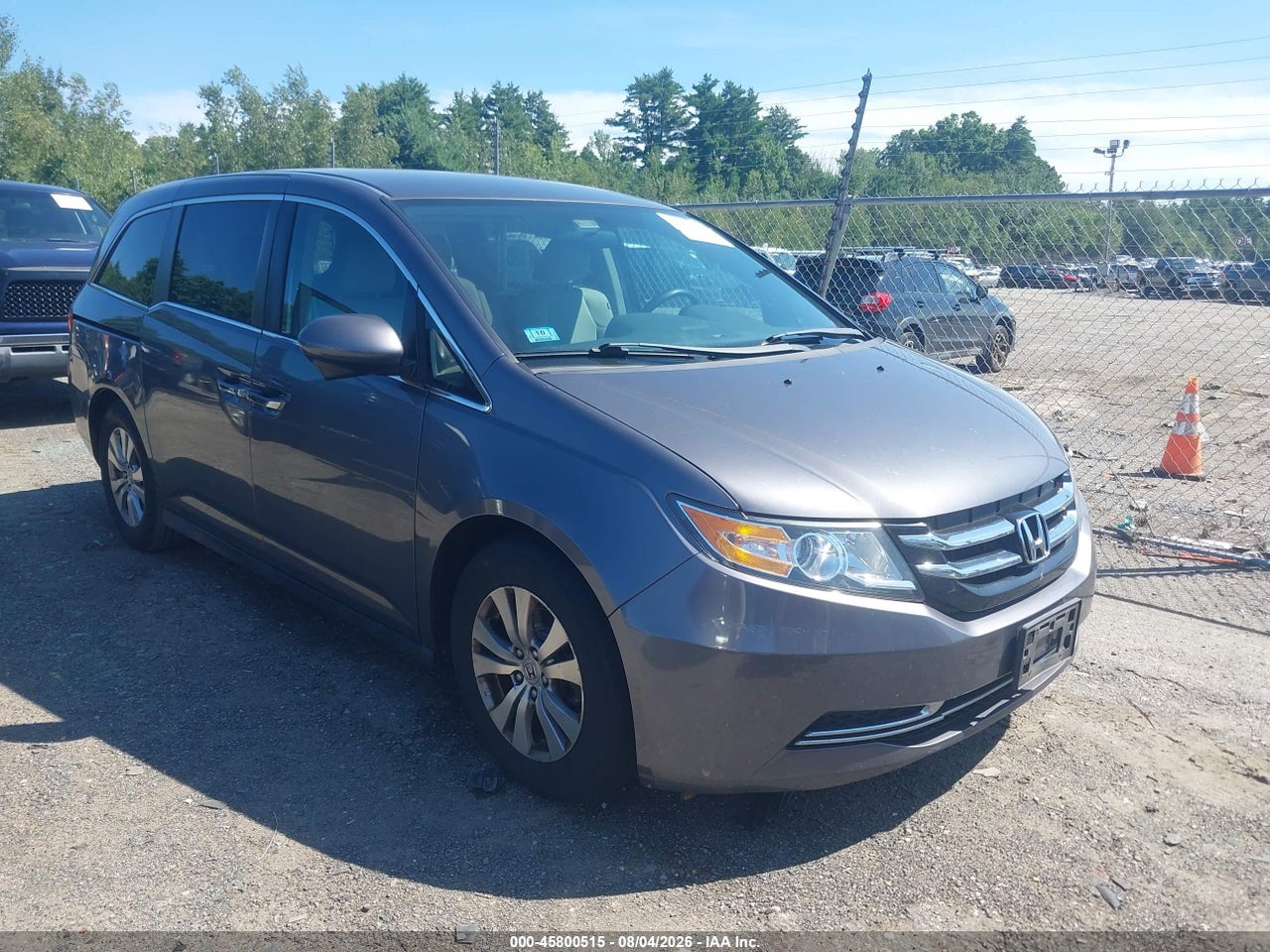 5FNRL5H48FB****** · 2015 HONDA ODYSSEY EX