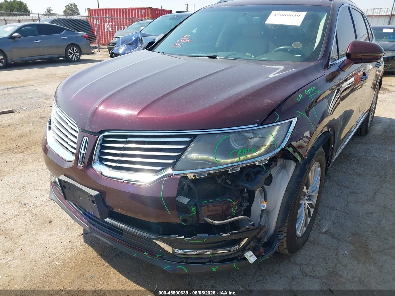 2017 LINCOLN MKX SELECT · 6/11