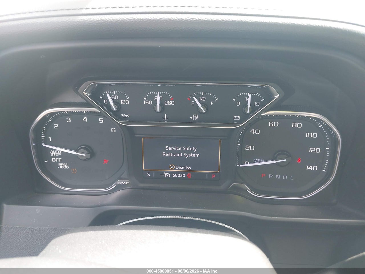3GTP8DED8KG****** · 2019 GMC SIERRA 1500 SLT · 7/11