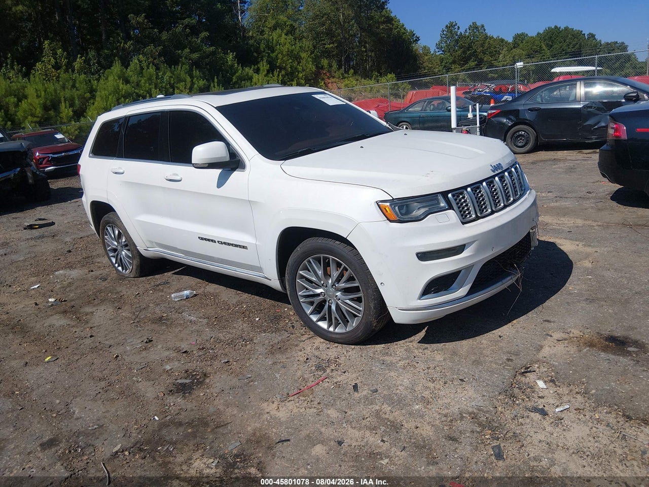 1C4RJEJGXHC****** · 2017 JEEP GRAND CHEROKEE SUMMIT