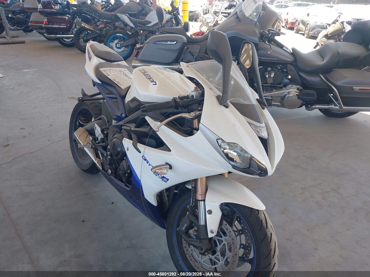 SMTA01YK2DJ****** · 2013 TRIUMPH MOTORCYCLE DAYTONA 675