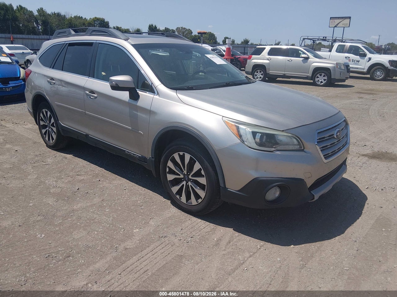 4S4BSBNC8G3****** · 2016 SUBARU OUTBACK 2.5I LIMITED