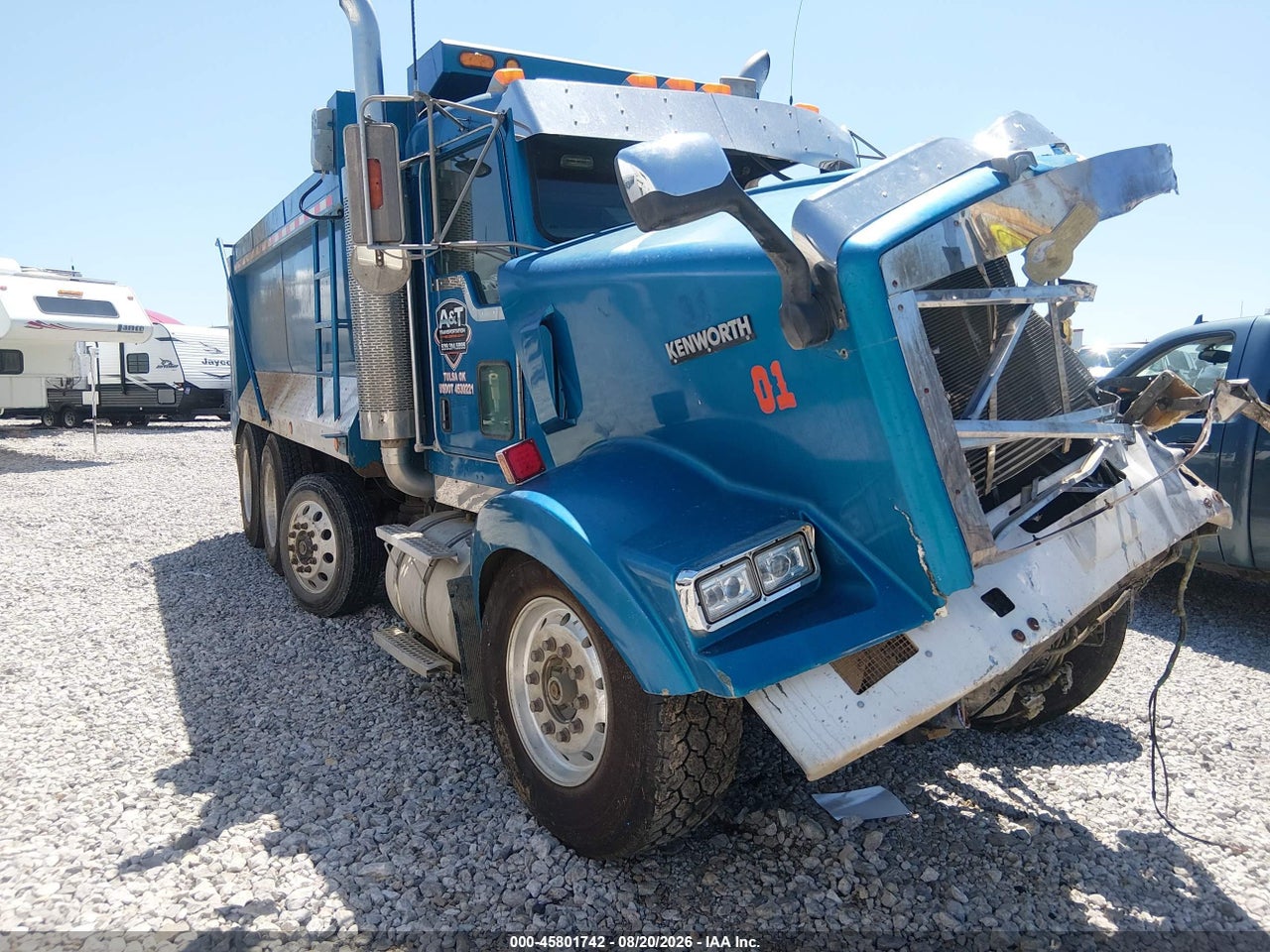 2006 KENWORTH CONSTRUCTION T800