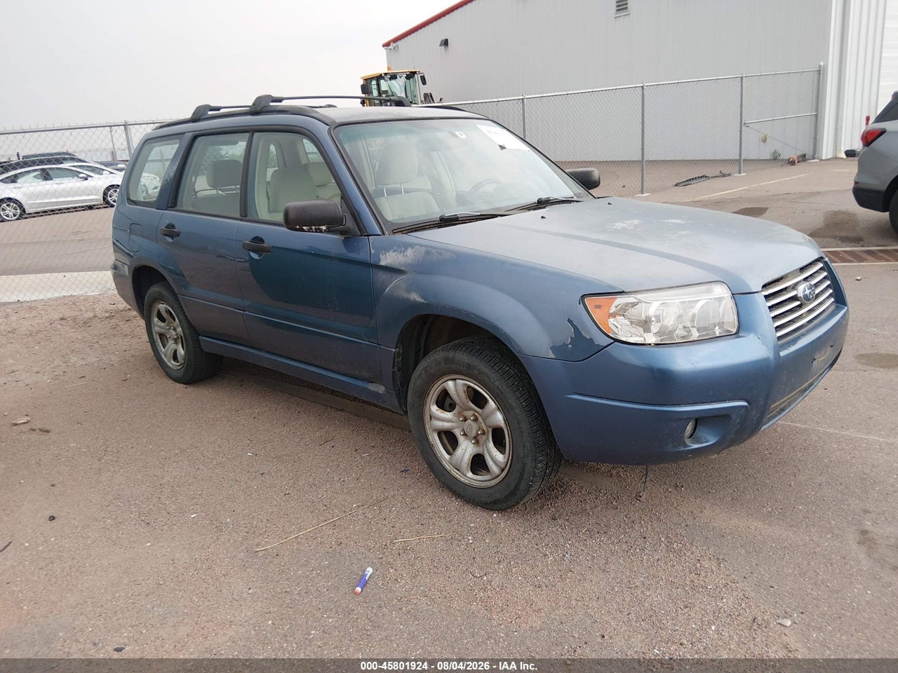 JF1SG63677H****** · 2007 SUBARU FORESTER 2.5X