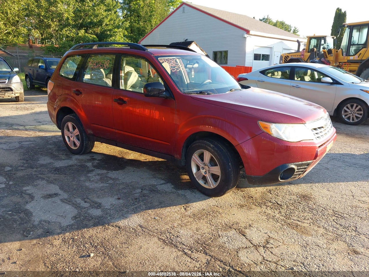 JF2SHABCXBH****** · 2011 SUBARU FORESTER 2.5X