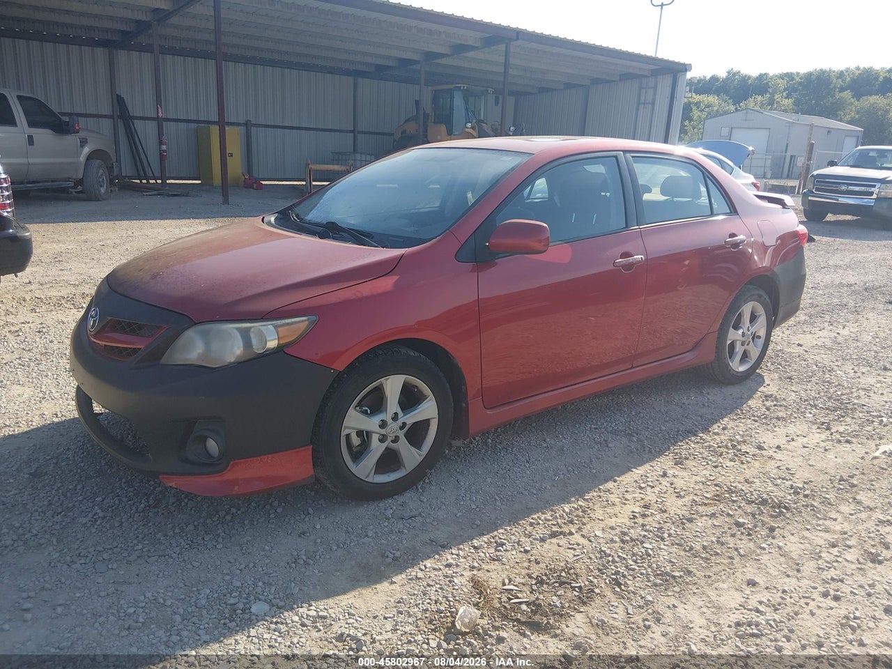 2012 TOYOTA COROLLA S · 2/11