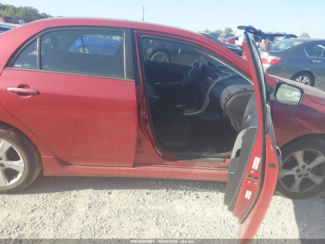 2012 TOYOTA COROLLA S · 5/11