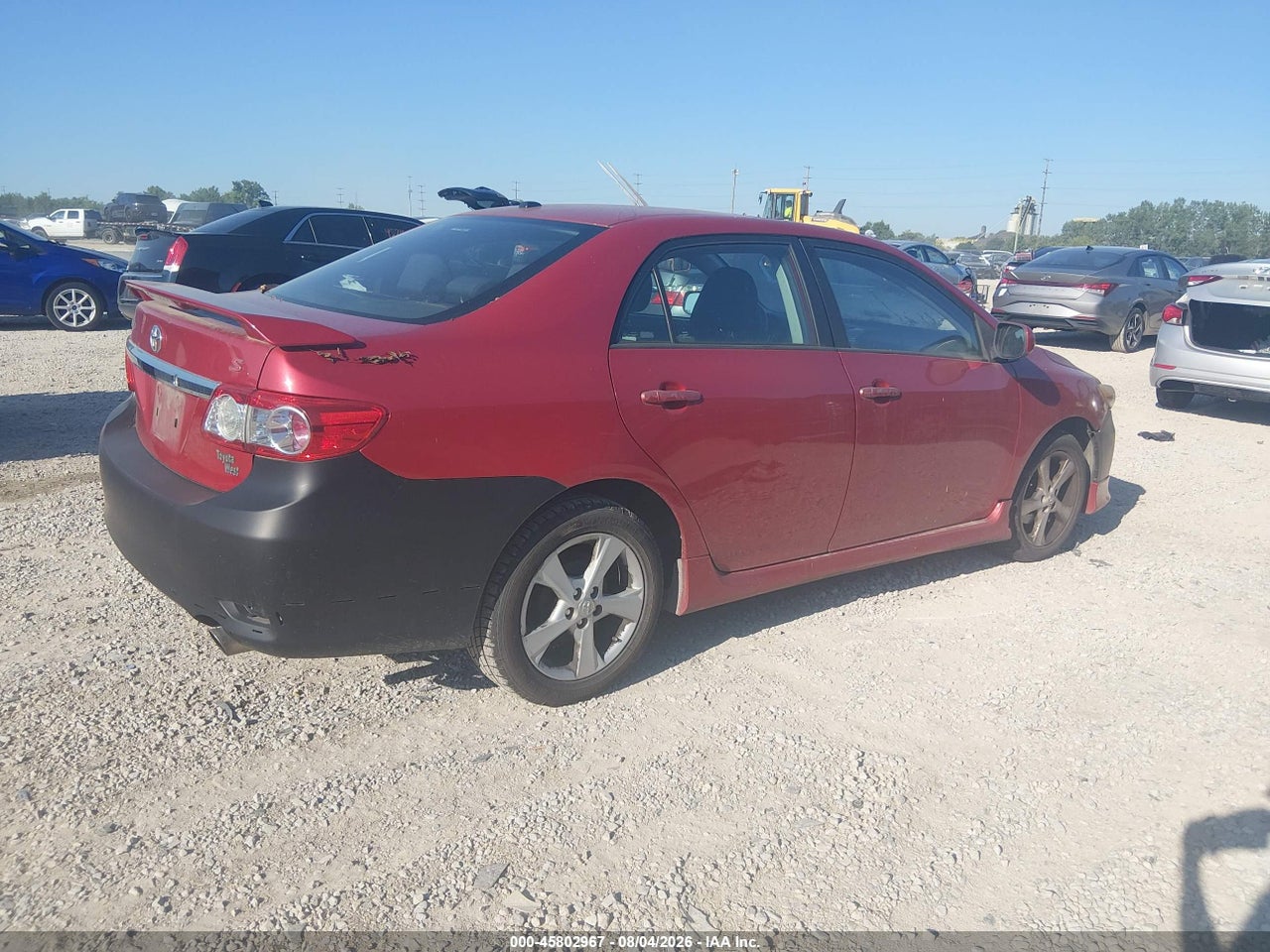 2012 TOYOTA COROLLA S · 4/11
