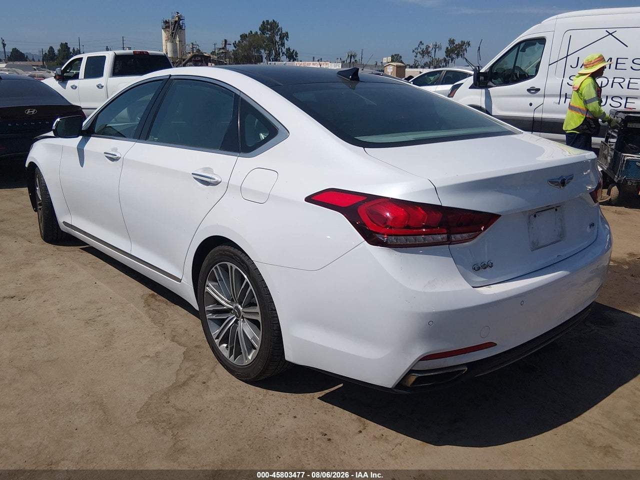 KMTFN4JE4KU****** · 2019 GENESIS G80 3.8 · 3/11