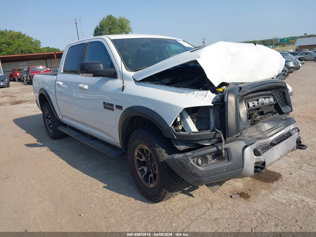 1C6RR7YT4HS****** · 2017 RAM 1500 REBEL  4X4 5'7 BOX