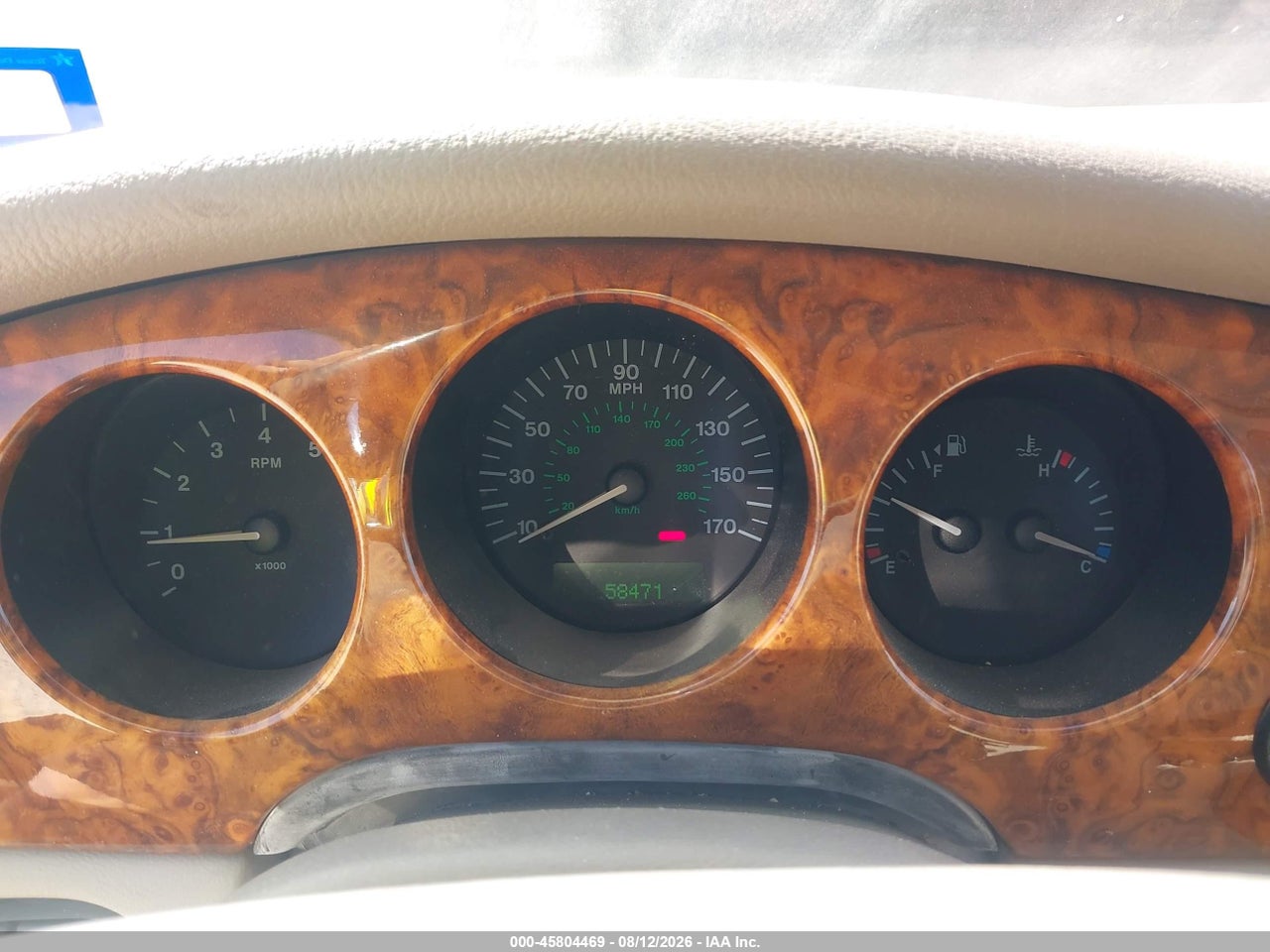 SAJDA14C0YL****** · 2000 JAGUAR XJ (A6) · 7/11