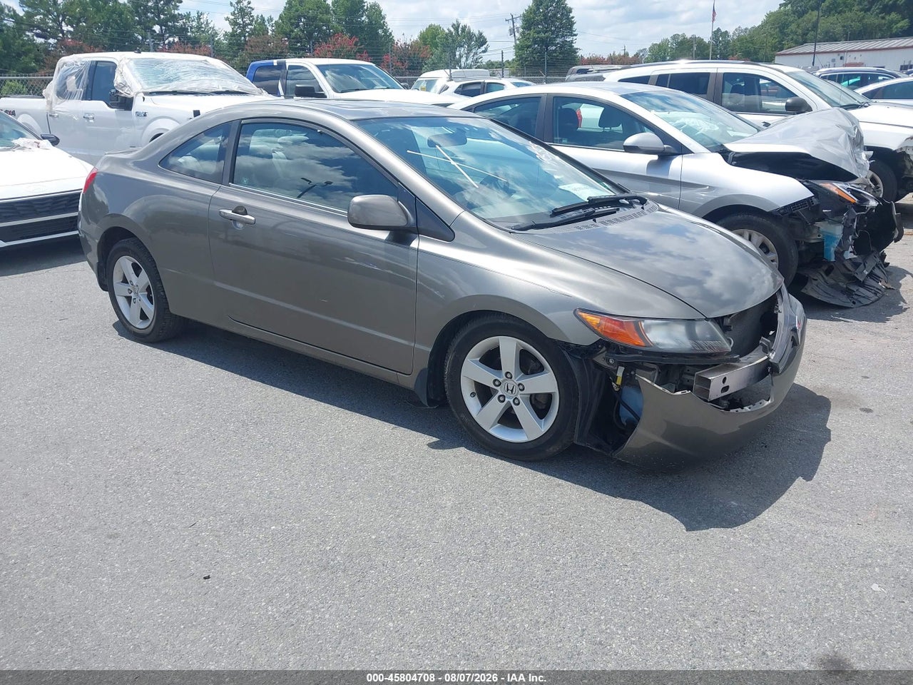 2HGFG128X8H****** · 2008 HONDA CIVIC EX