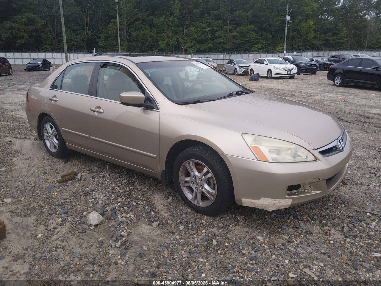 1HGCM56877A****** · 2007 HONDA ACCORD 2.4 EX