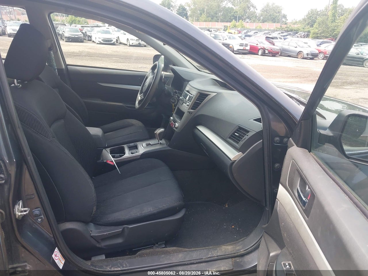 2012 SUBARU OUTBACK 2.5I · 5/11