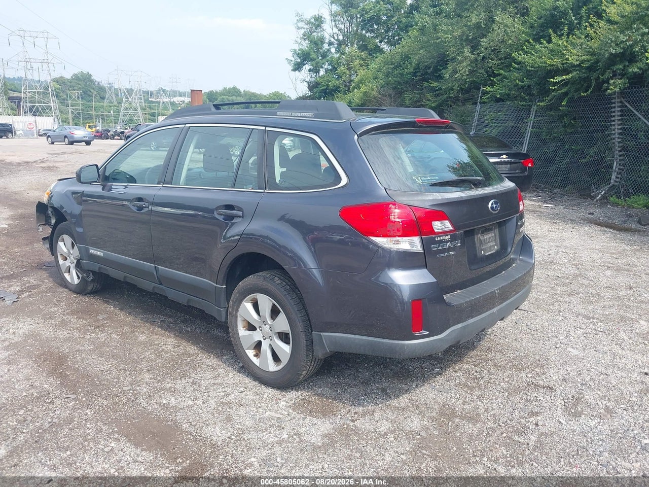 2012 SUBARU OUTBACK 2.5I · 3/11