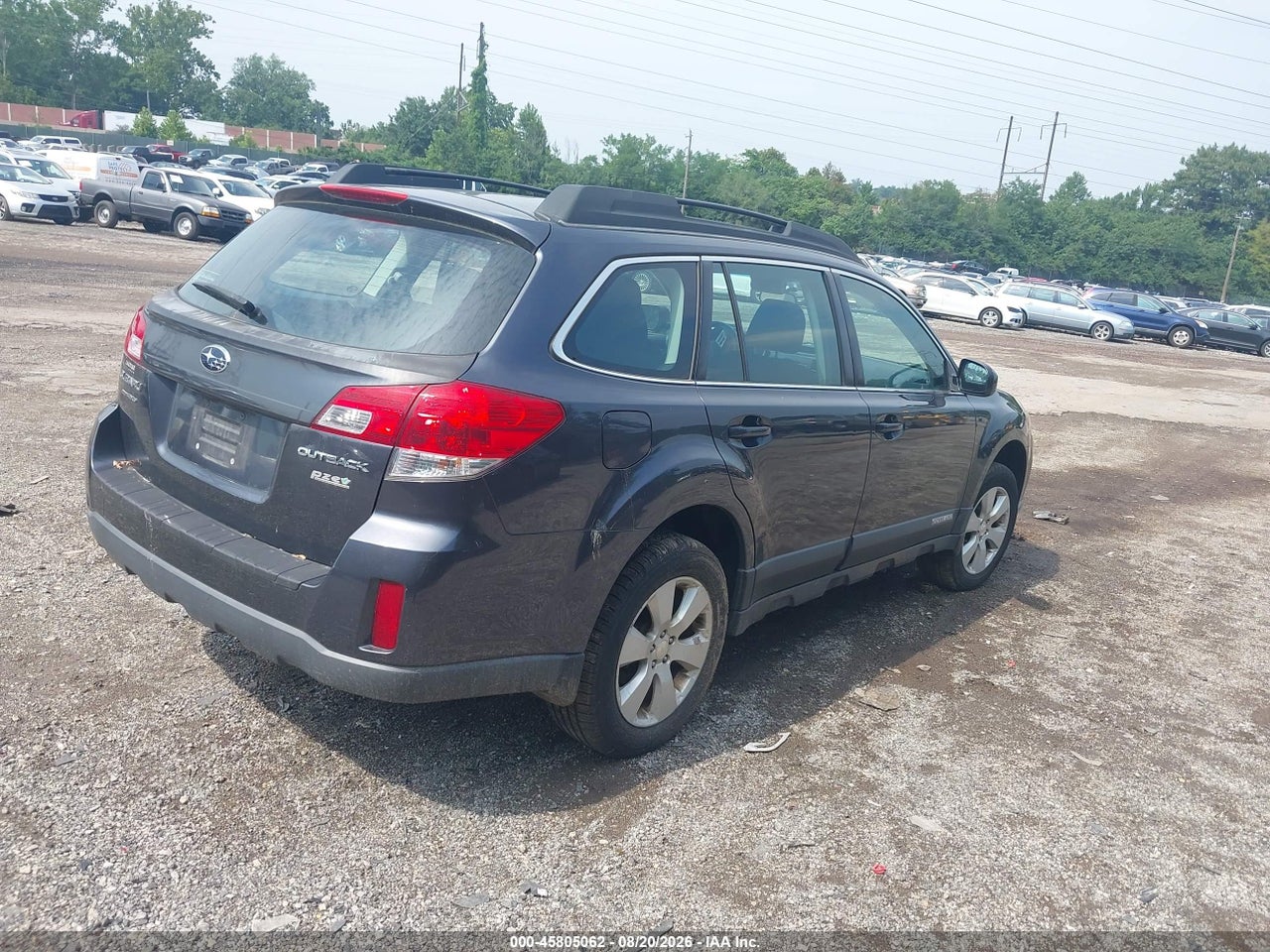 2012 SUBARU OUTBACK 2.5I · 4/11