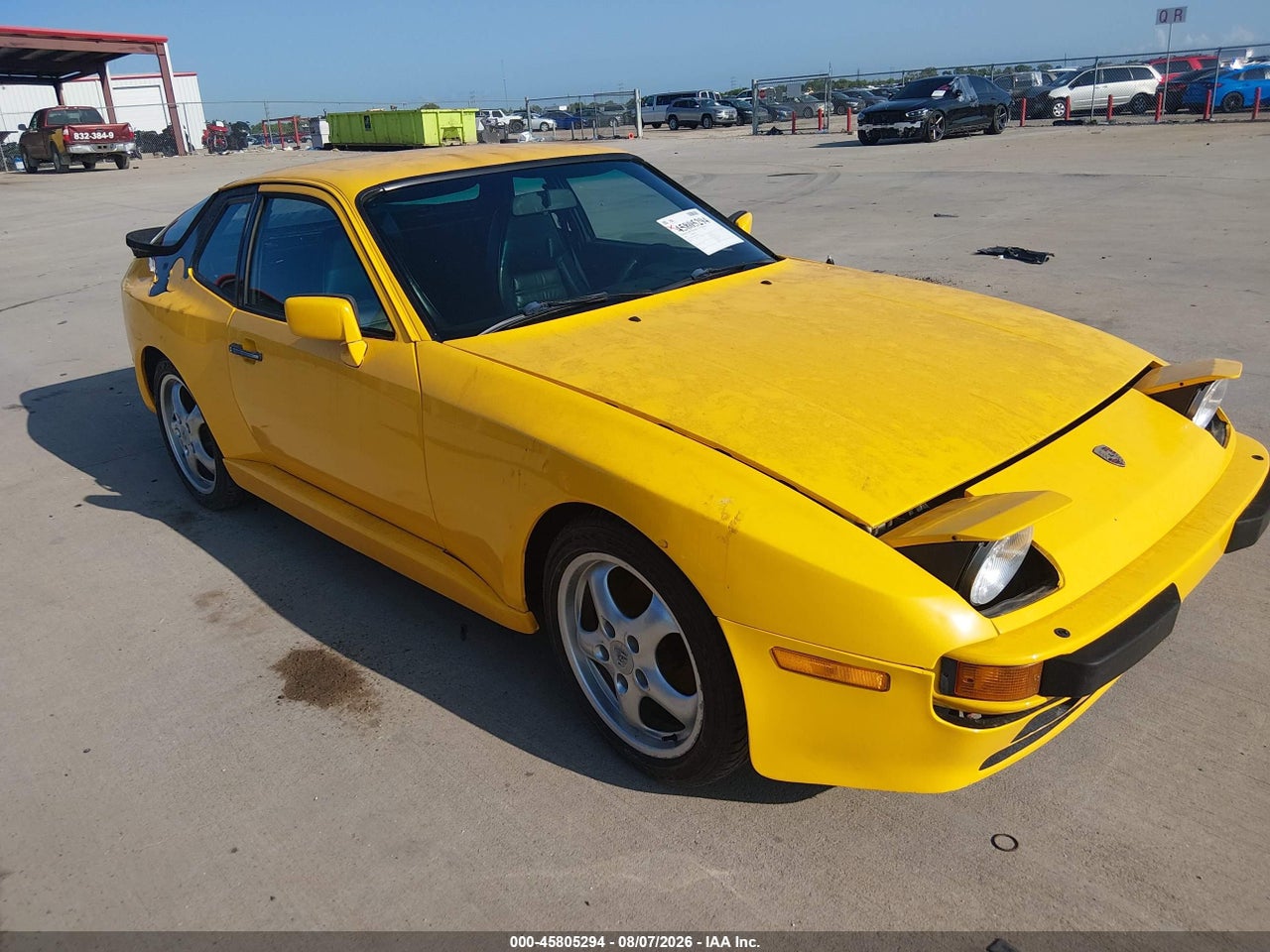 1985 PORSCHE 944