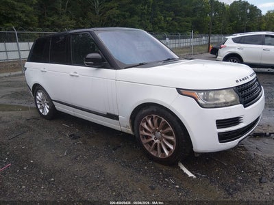 SALGS2PF8GA****** · 2016 LAND ROVER RANGE ROVER 3.0L V6 SUPERCHARGED HSE
