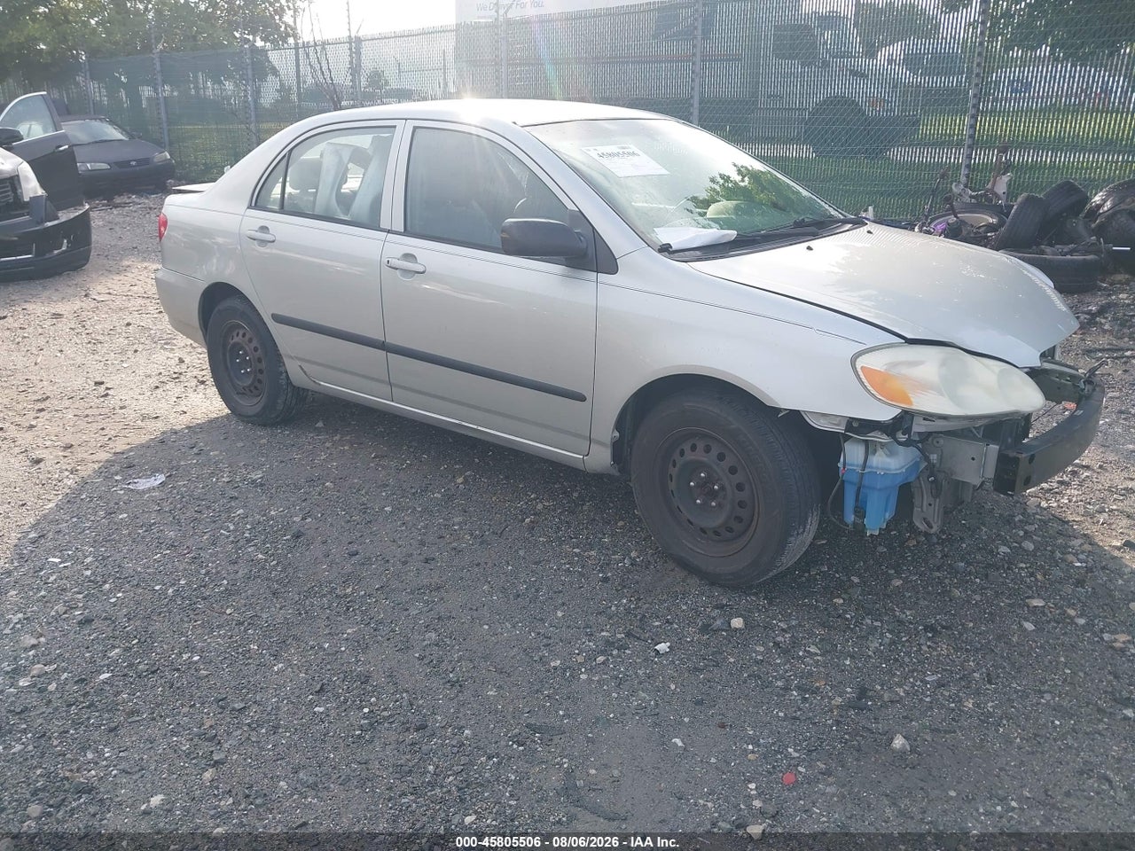 2T1BR32E43C****** · 2003 TOYOTA COROLLA CE