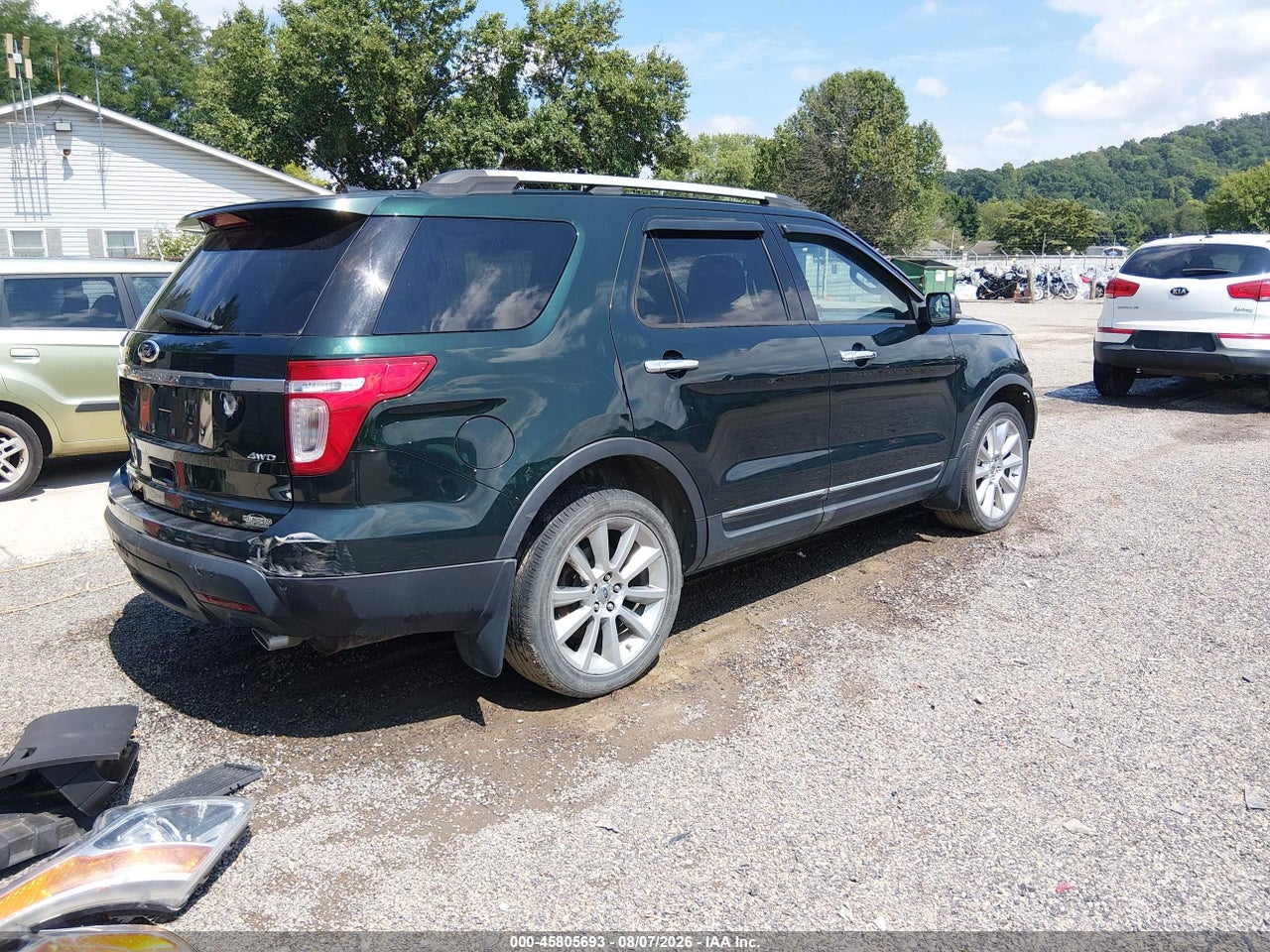 1FM5K8D85DG****** · 2013 FORD EXPLORER XLT · 4/11