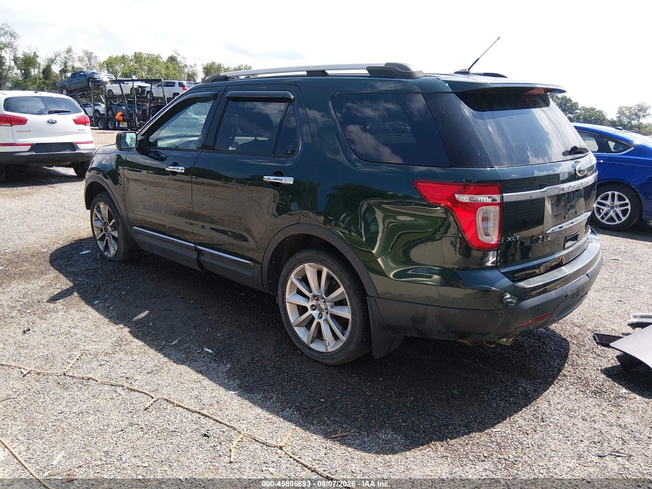 1FM5K8D85DG****** · 2013 FORD EXPLORER XLT · 3/11
