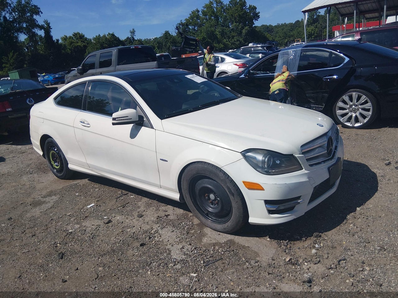 WDDGJ4HB7CF****** · 2012 MERCEDES-BENZ C 250