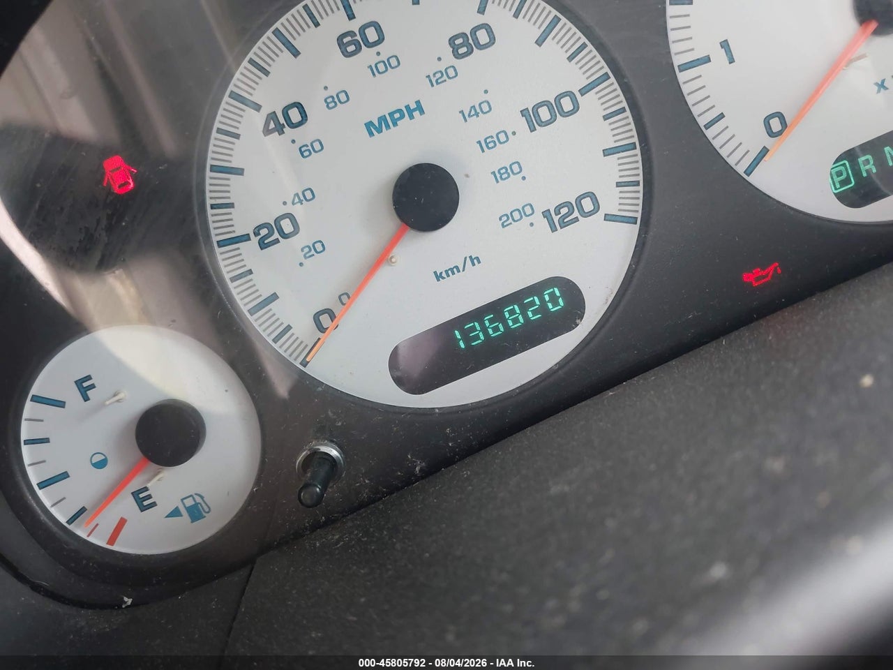 2D4GP44L53R****** · 2003 DODGE GRAND CARAVAN SPORT · 7/11