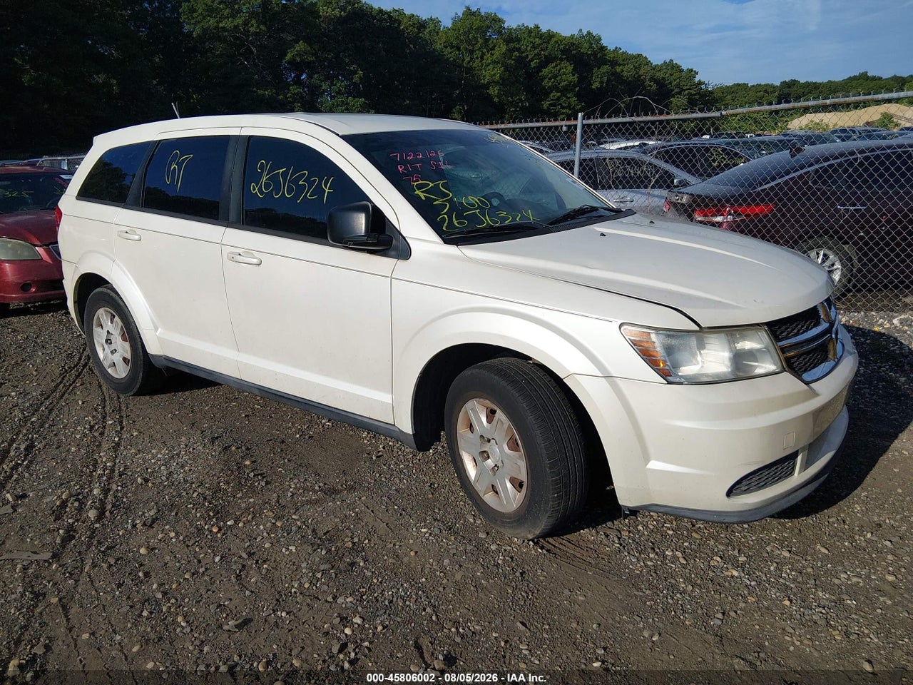 2012 DODGE JOURNEY SE/AVP