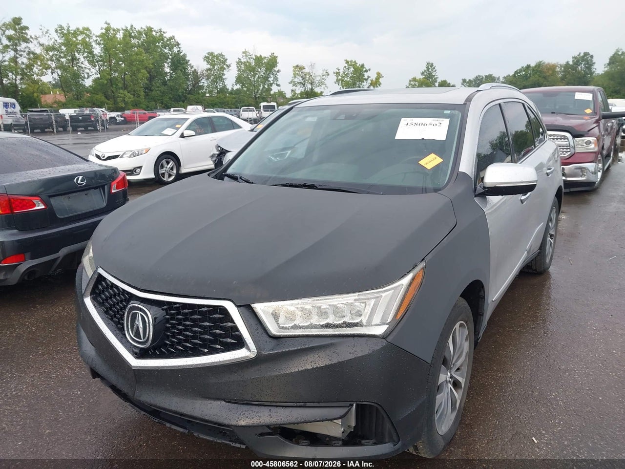 5FRYD3H46EB****** · 2014 ACURA MDX TECHNOLOGY PACKAGE · 6/11