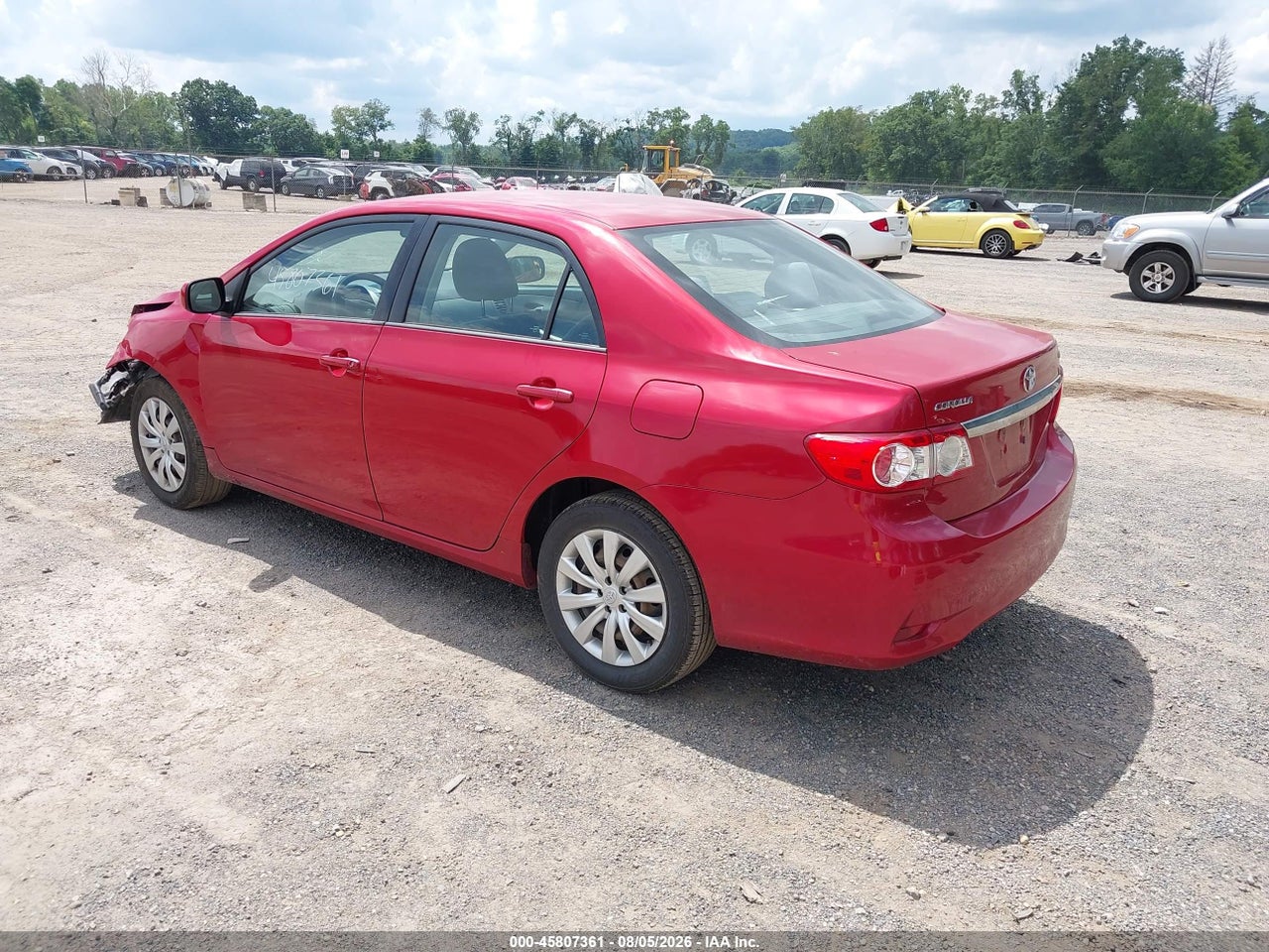 2012 TOYOTA COROLLA LE · 3/11