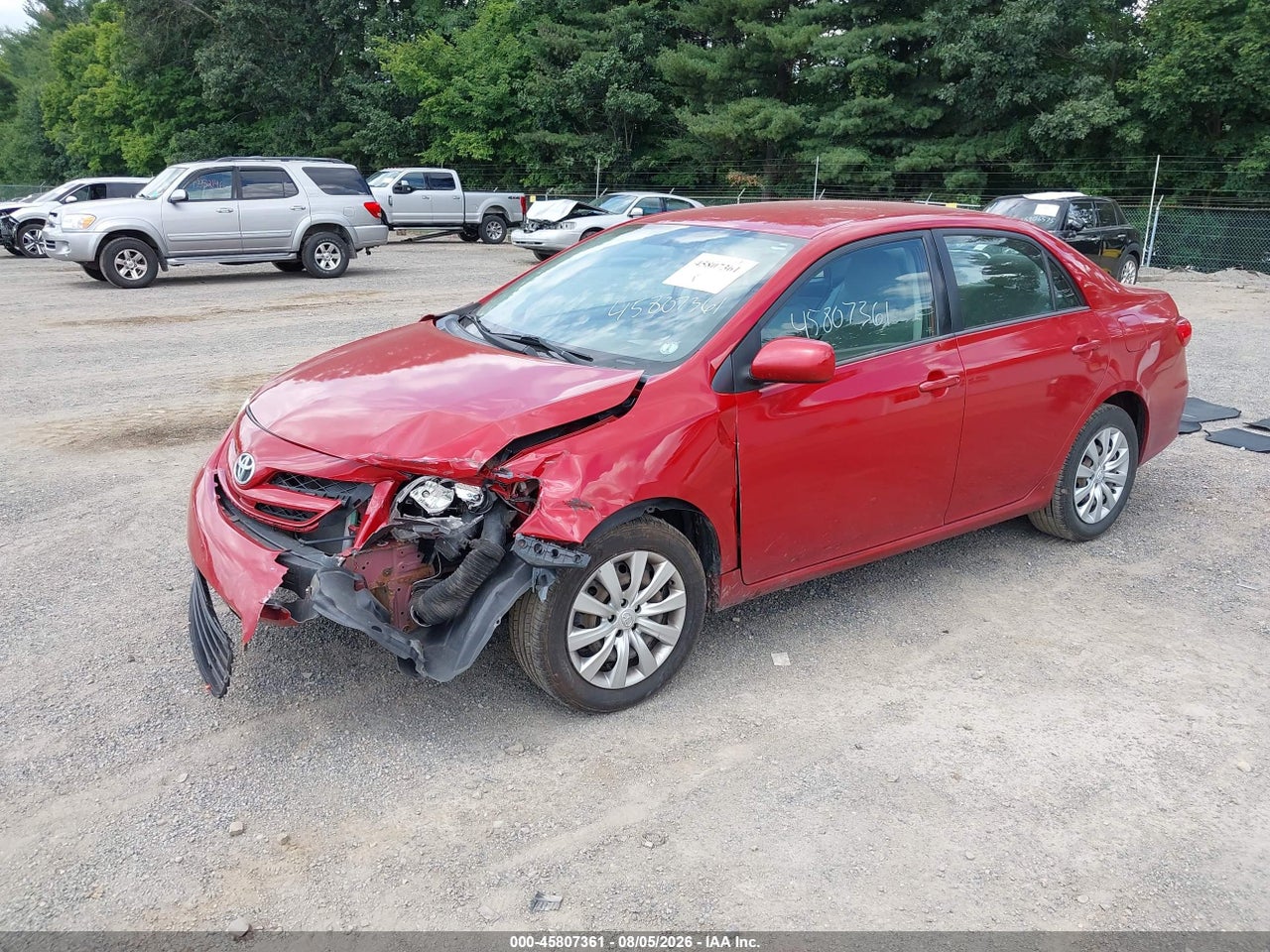 2012 TOYOTA COROLLA LE · 2/11