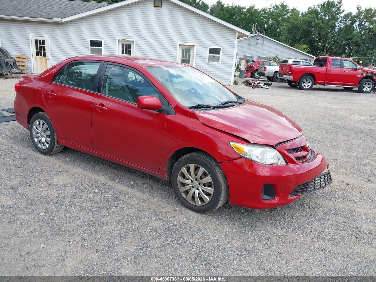 5YFBU4EE0CP****** · 2012 TOYOTA COROLLA LE