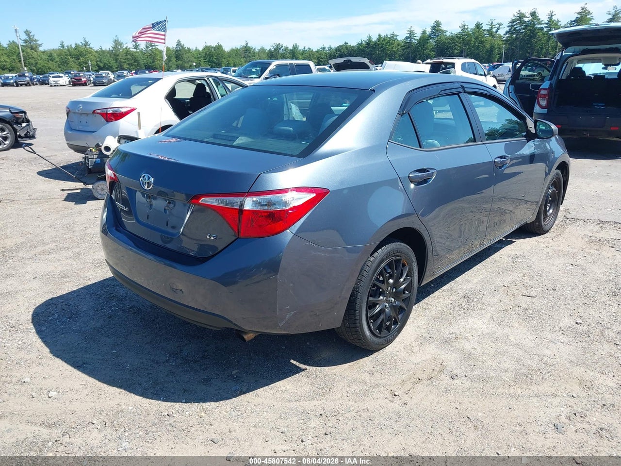 2014 TOYOTA COROLLA LE · 4/11