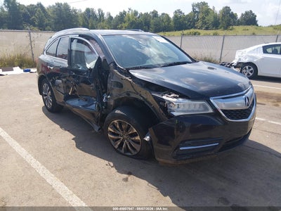 5FRYD3H41GB****** · 2016 ACURA MDX TECHNOLOGY   ACURAWATCH PLUS PACKAGES/TECHNOLOGY PACKAGE