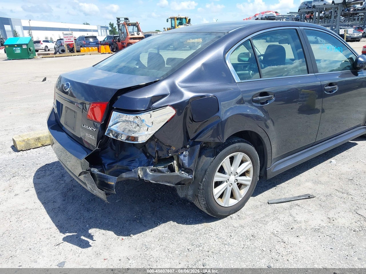 2011 SUBARU LEGACY 2.5I PREMIUM · 6/11